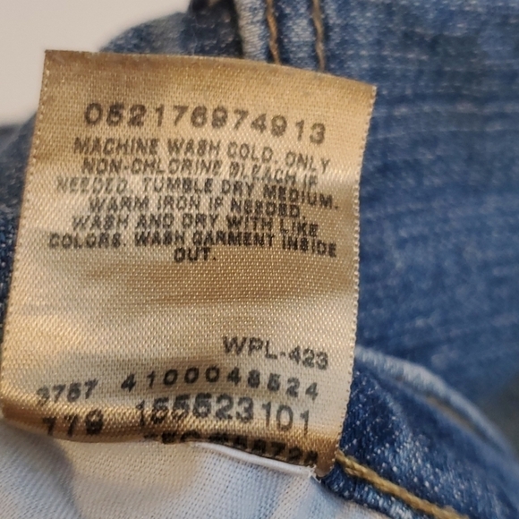 Levis 550 Relaxed Stretchy Bootcut Sz 12M - Picture 8 of 9